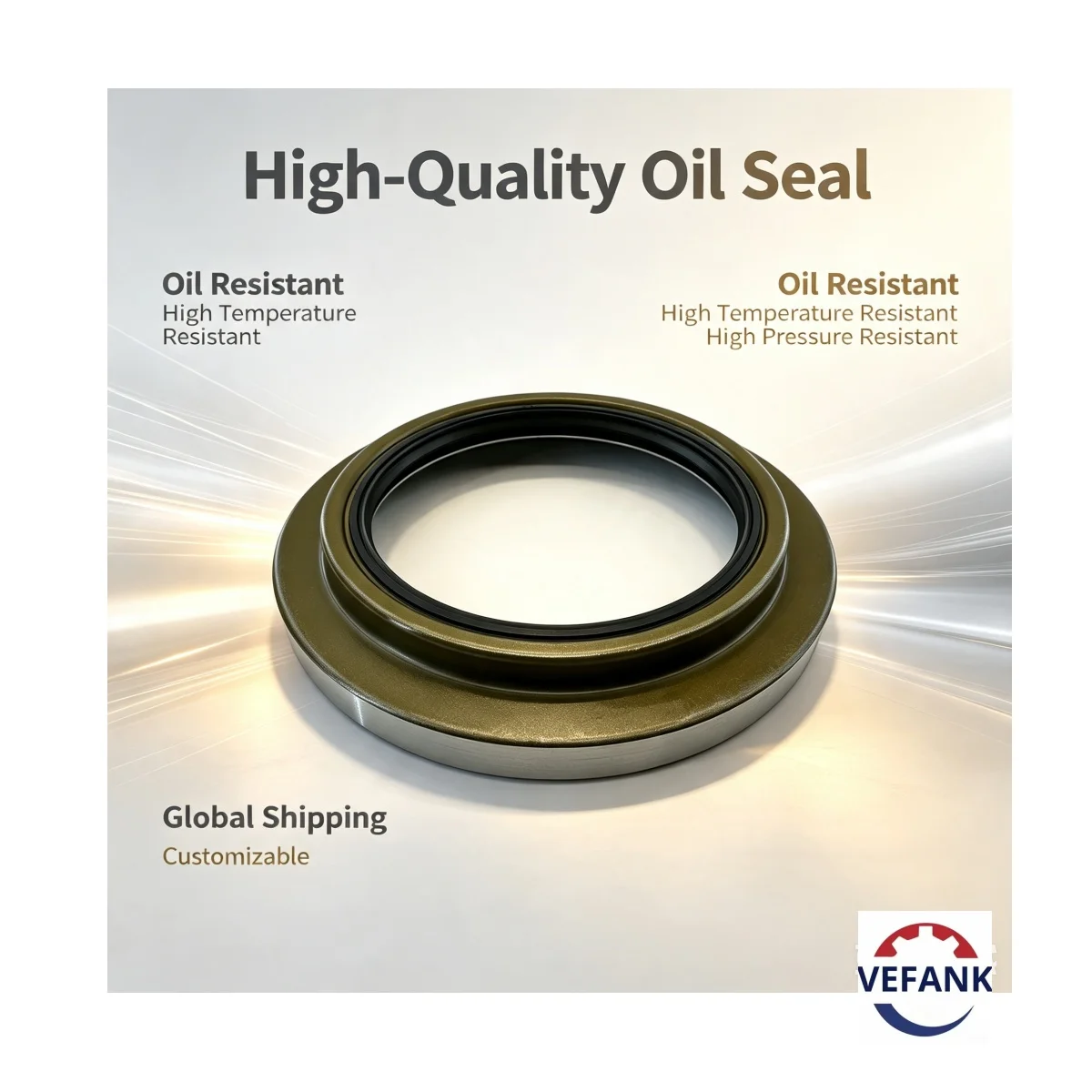 DM 110*166*15.6  Rear Wheel Hub Inner Oil Seal NBR OEM 52810-87100;5281087100 Suitable for Hyundai