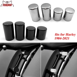for Harley Touring Dyna Softail Street Glide Electra Glide Road Glide Road King 2009-2021 4Pcs Docking Hardware Point Cover Caps