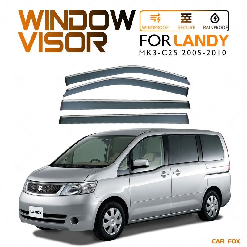 

For Suzuki Landy Window visor Weather Shield Side Window Deflector Car windshield weather shield Car accessories