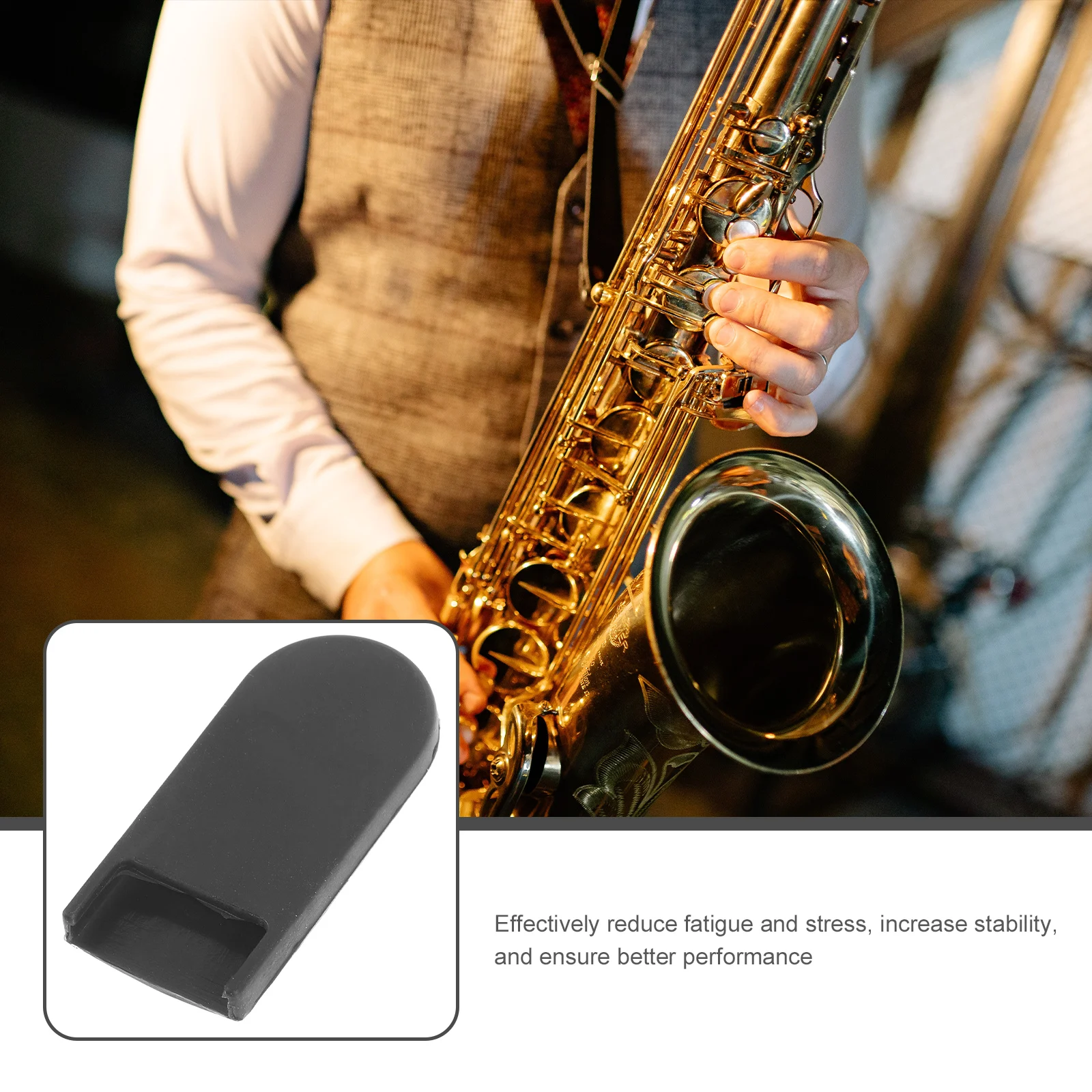 

Thumb Replacement Sax Protective Cover Saxophone Supply Thumb Cushion Finger Rest Cover For Saxophone Accessories