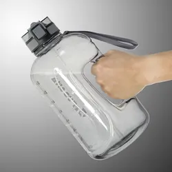 3L Large Capacity Sports Water Bottle Outdoor Fitness Kettle Plastic Water Drinking Cup Students Portable Gym Big Jug
