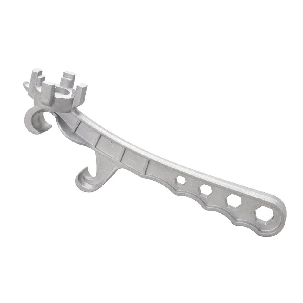New Aluminum Alloy Bung Wrench Multi Function Non Sparking Drum Opener Drum Plug Wrench Lid Remover Bucket Opener