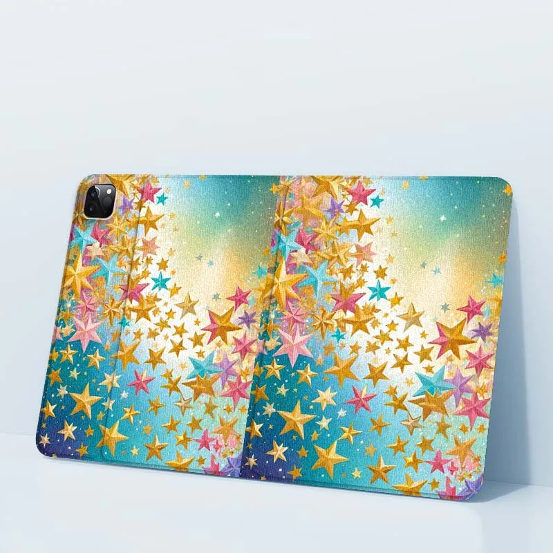 

Creative Star Pattern For iPad Pro Air Mini 1 2 3 4 5 6 7 7th 8th 9th 10th 11th 10.2 9.7 10.5 10.9 11 12.9 Tablet Case
