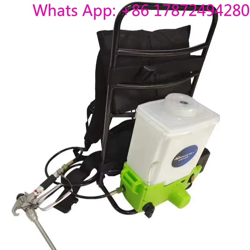 Lightweight Backpack Lithium Battery Powered Furniture Paint Coating Machine Low-Pressure Nozzle Plastic Motor Spray Booths