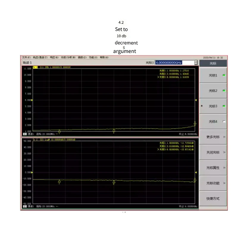 Digital Programmable RF Attenuator Module TYPE-C Type 6G 30DB TFT Display CNC Housing Support Communication Attenuator