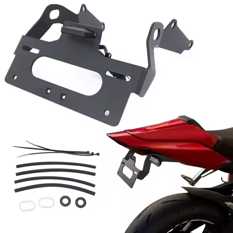 For Honda CBR650R CB650R 2021-2025 CB1000 Hornet 2025 License Registration Plate Holder Bracket Rear Tail Tidy Fender Eliminator