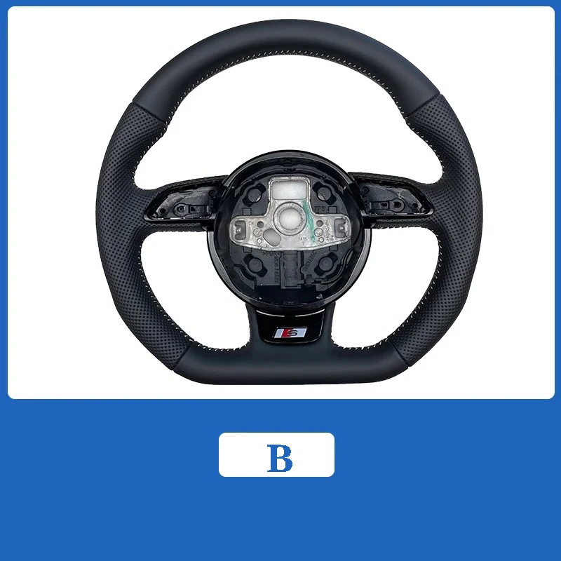 Made In China Black Color Car Steering Wheel For Audi-A4 A5 A6 Steering Wheel Custom