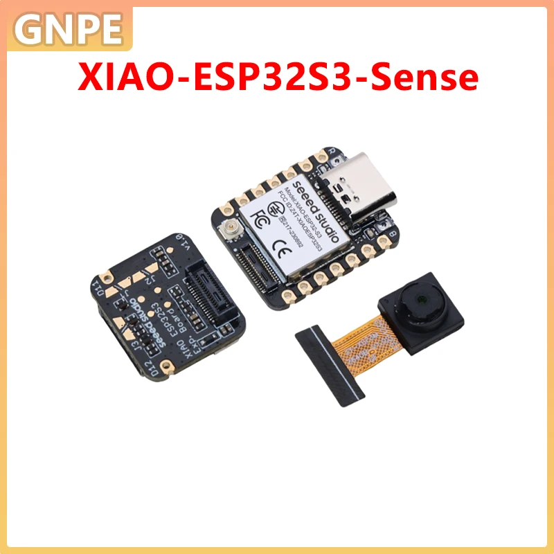 Seeed Studio XIAO ESP32-S3 Sense Development Board OV2640 Camera 2.4GHz WiFi BLE Microphone for Arduino