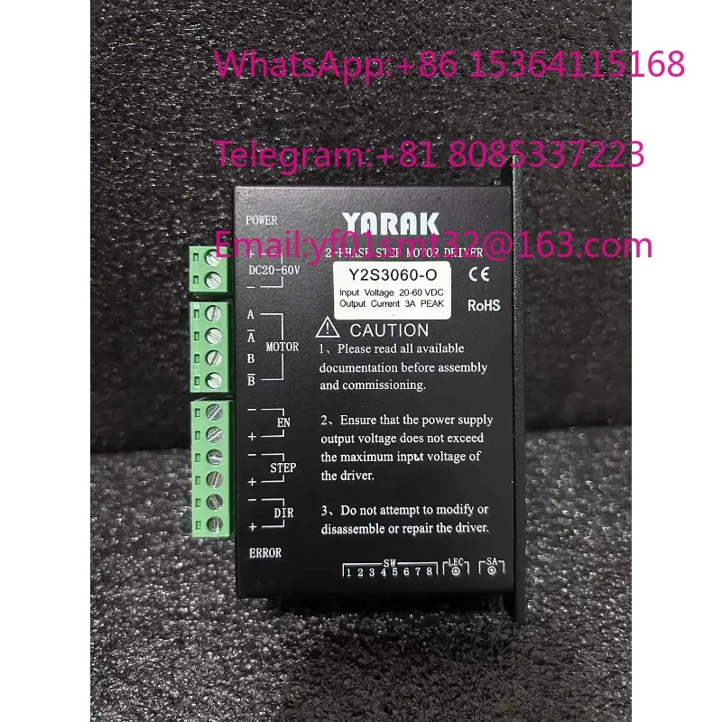 2 Phase Stepper Driver Y2S3060-M Replacement KFSF02-S Stepping Motor Driver Y2S3060 Series For Laser Engraving CNC Machine