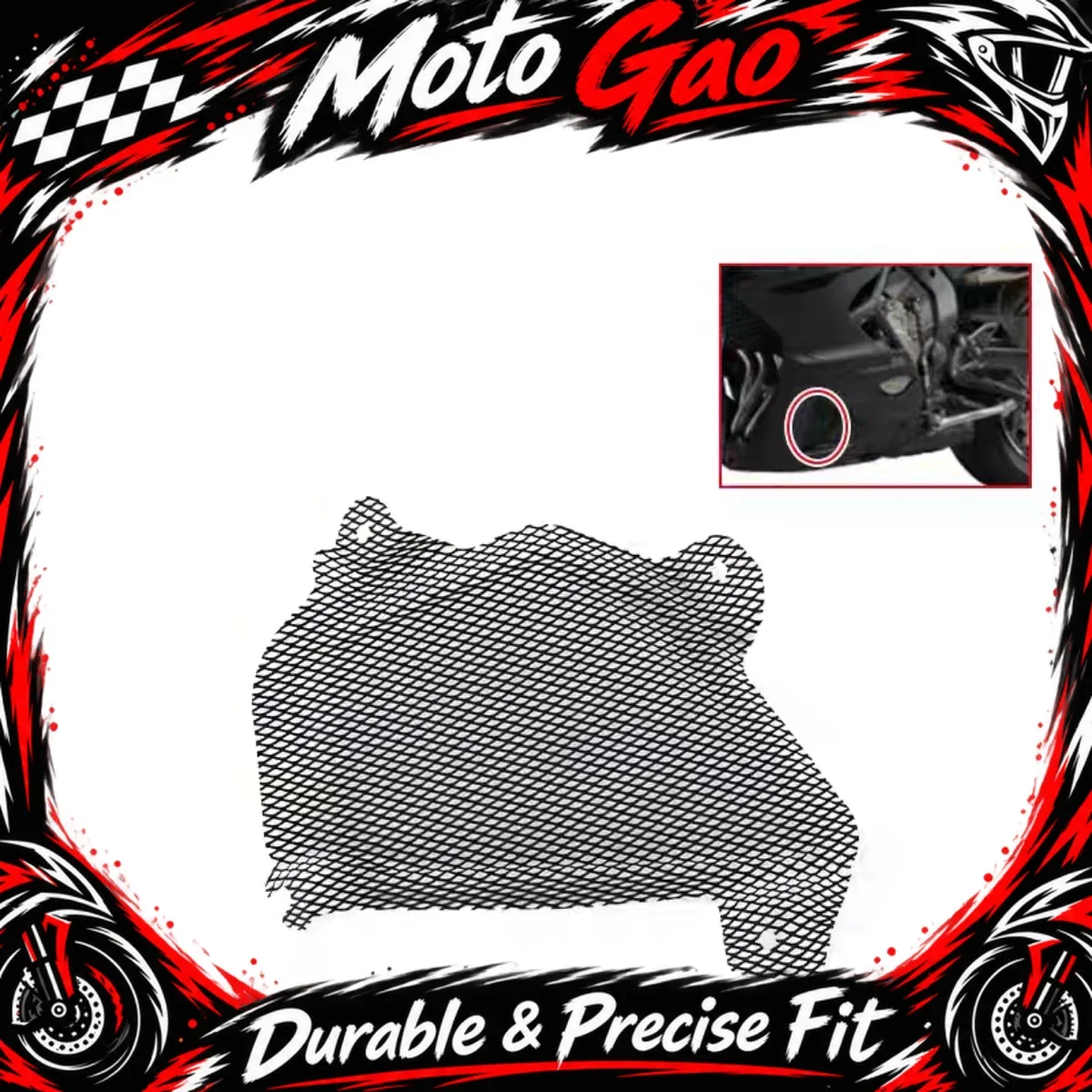 Fit For 750SR 750SRS Motorcycle spare parts ventilation net protective net fuel tank left right protective net protective cover