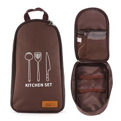 Outdoor Cutting Board Bag, Portable Cooking Utensil Storage Bag, Picnic Spatula Storage Bag