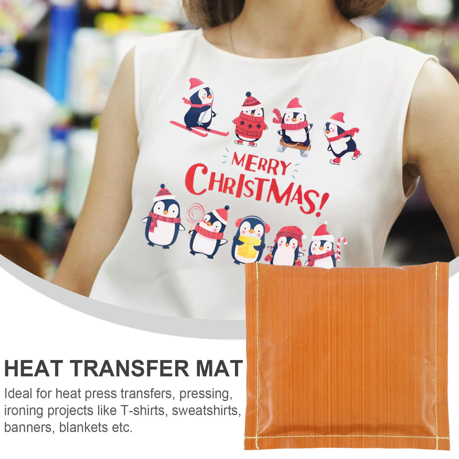 Heat Transfer Mat High Temperature Resistant Heat Insulation Mat Reusable Non Stick Iron Pressing Pad Craft Supplies
