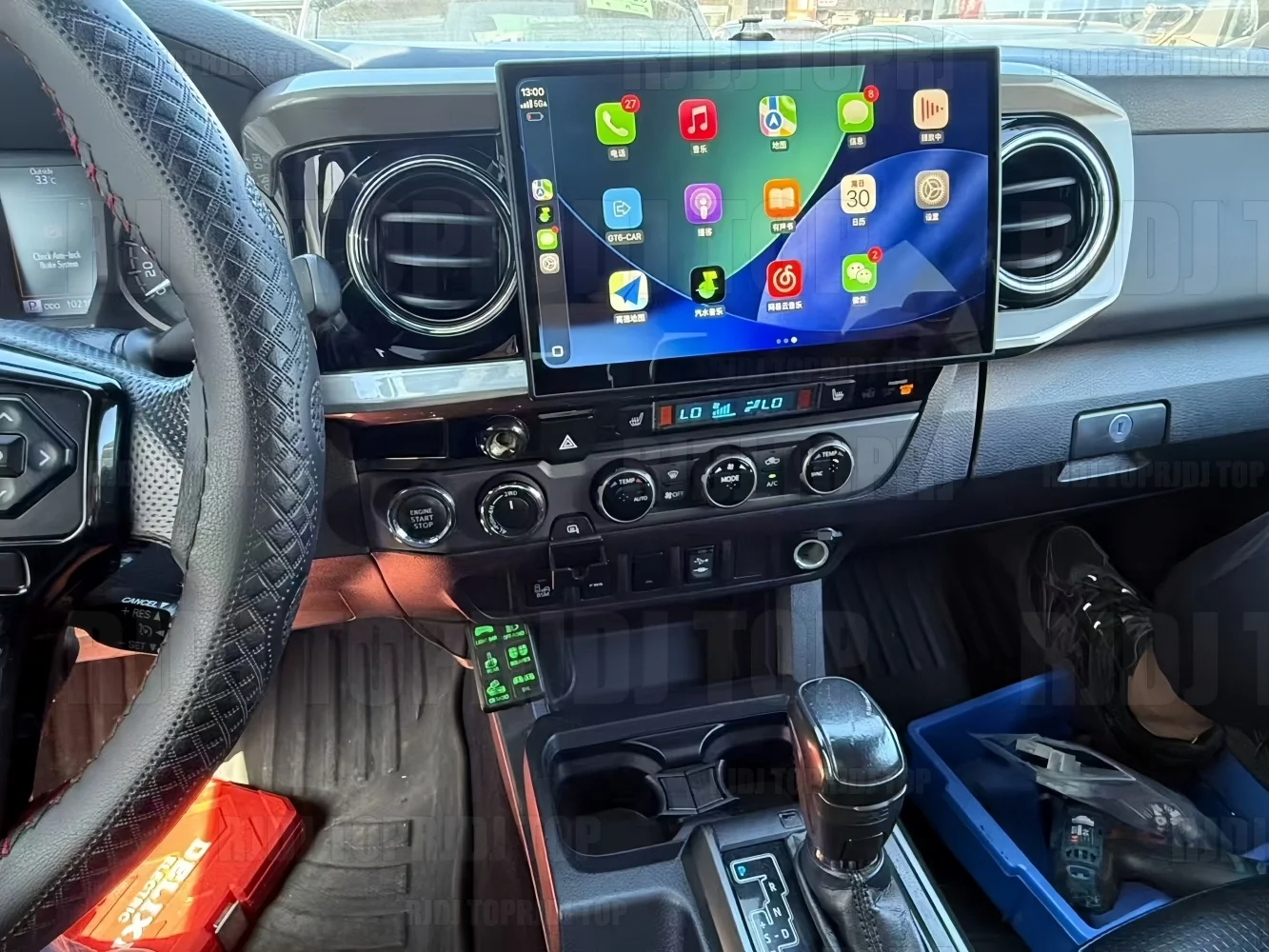 For Toyota Tacoma 2017-2023 Touch Screen Android Auto Car Multimedia Video Player GPS Navi Carplay Stereo Radio Audio Head Unit