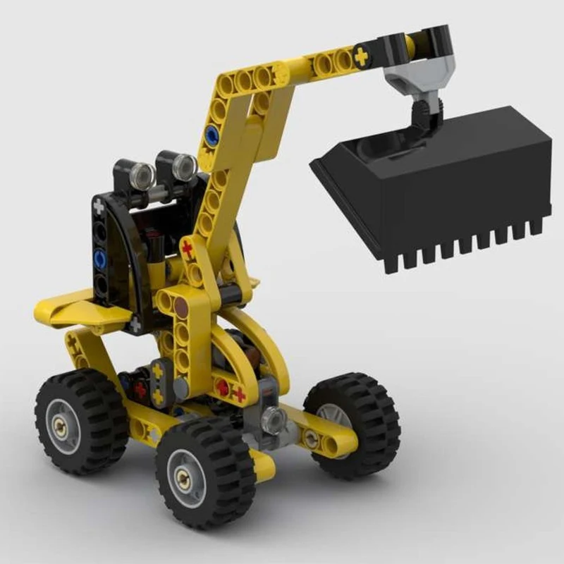 106 pezzi MOC Escavatore Technic Building Blocks Regalo di Natale Giocattolo per sviluppare pazienza e concentrazione Ingegneria del bambino
