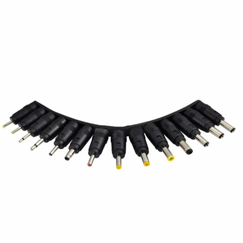 1Set DC 5.5mm x 2.1mm Femmina Jack a 14 Multi Tipo Adattatore connettore di alimentazione DC, Spina DC ingresso universale per notebook portatile