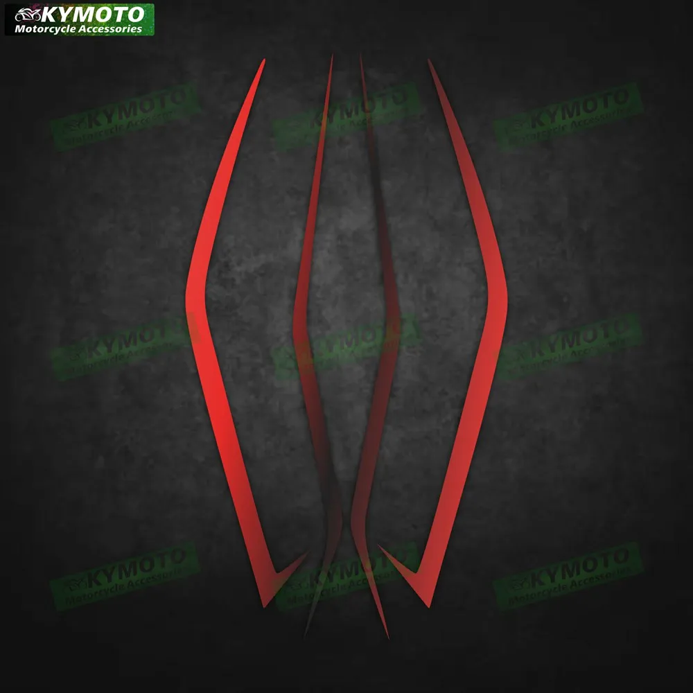 For Ninja NINJA400 X4 motorcycle fairing sticker decoration reflective cool front pull headlight decal