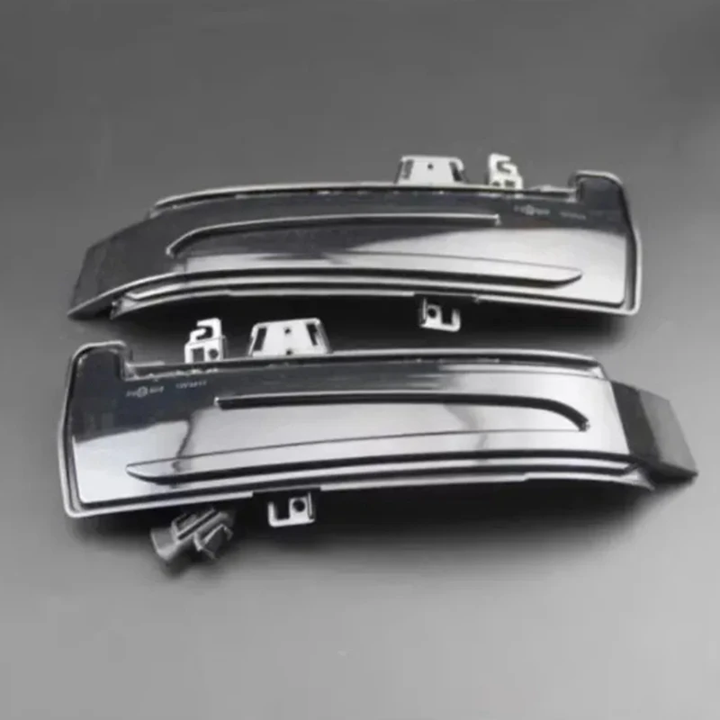 NCSMT 1 Pair Dynamic Blue and Yellow LED Turn Signal for Mercedes Benz W204 W176 W212 CLA A B C E S GLA GLK CLS Class