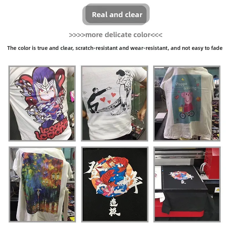 Small color printing clothes machine T-shirt textile short-sleeved sweater clothing printing pattern digital printing machine