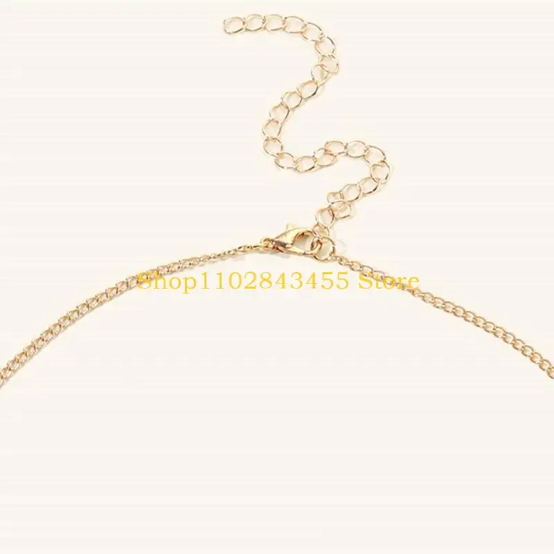 49MC Cincin Menjuntai Berkilau Rantai Rumbai Rantai Paha Gotik untuk