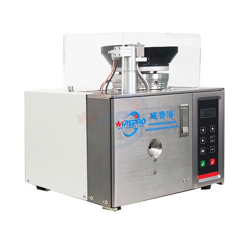 Electric Wire Stripping And Single Ring Terminal Bulk Insulated Crimp Ferrule Crimping Machine TS-R01