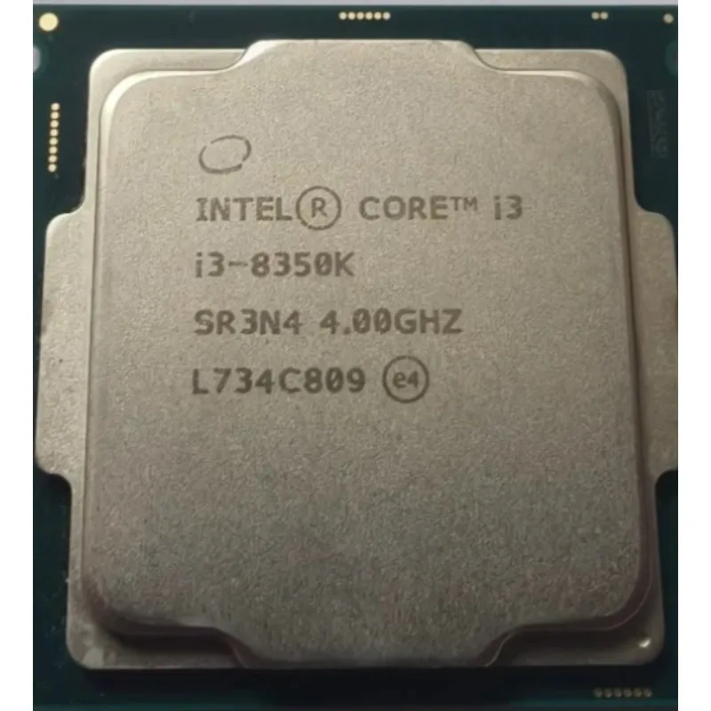 For Used Intel Core i3-8350K i3 8350K Quad-Core Quad-Thread 91W 4.0 GHz CPU Processor L3/8M LGA 1151 Desktop CPU SR3N4