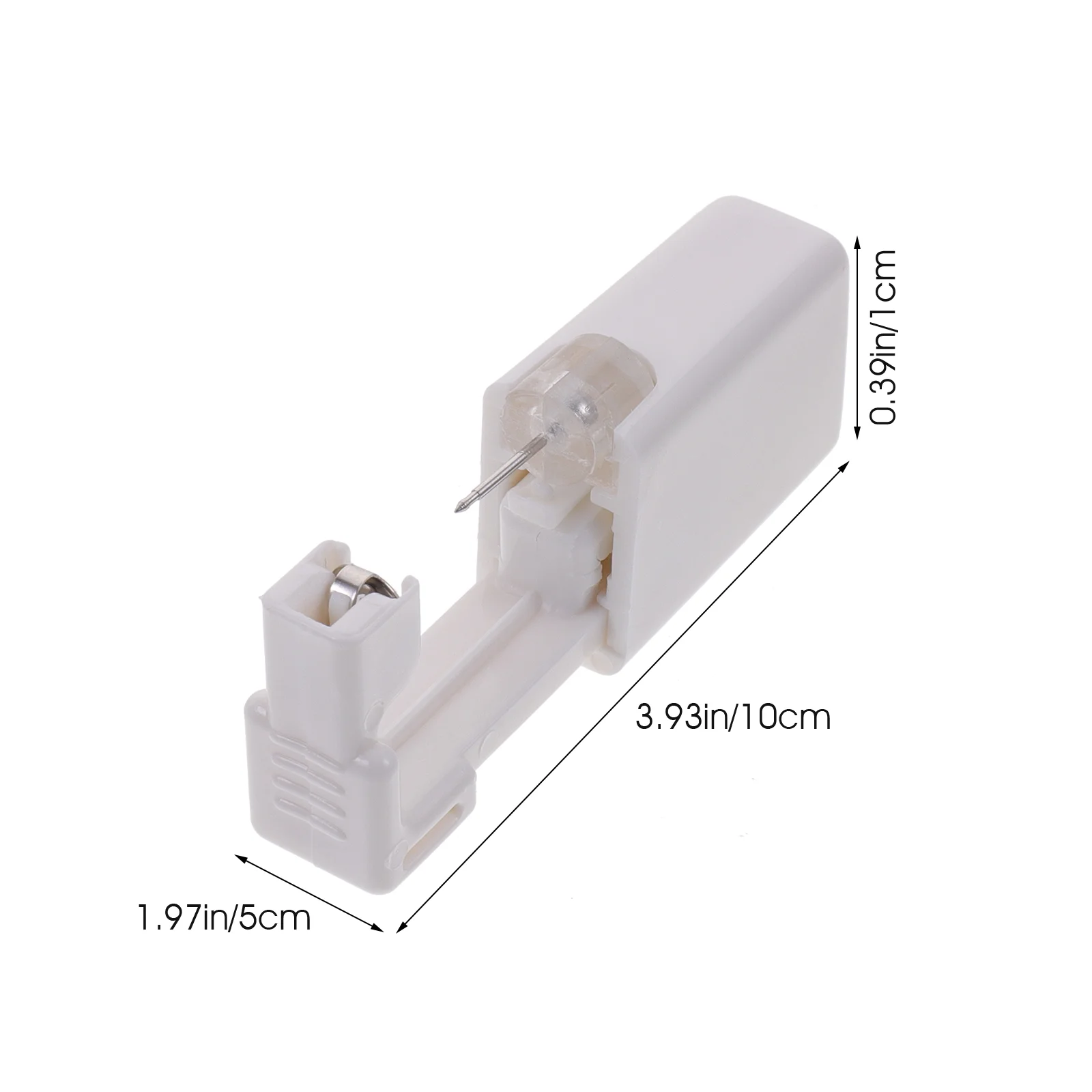 2 Sets Piercing Jewelry Portable Ear Kit Person Home Piercer Perforation Tool Convenient Stainless Steel Peirce Kits Household