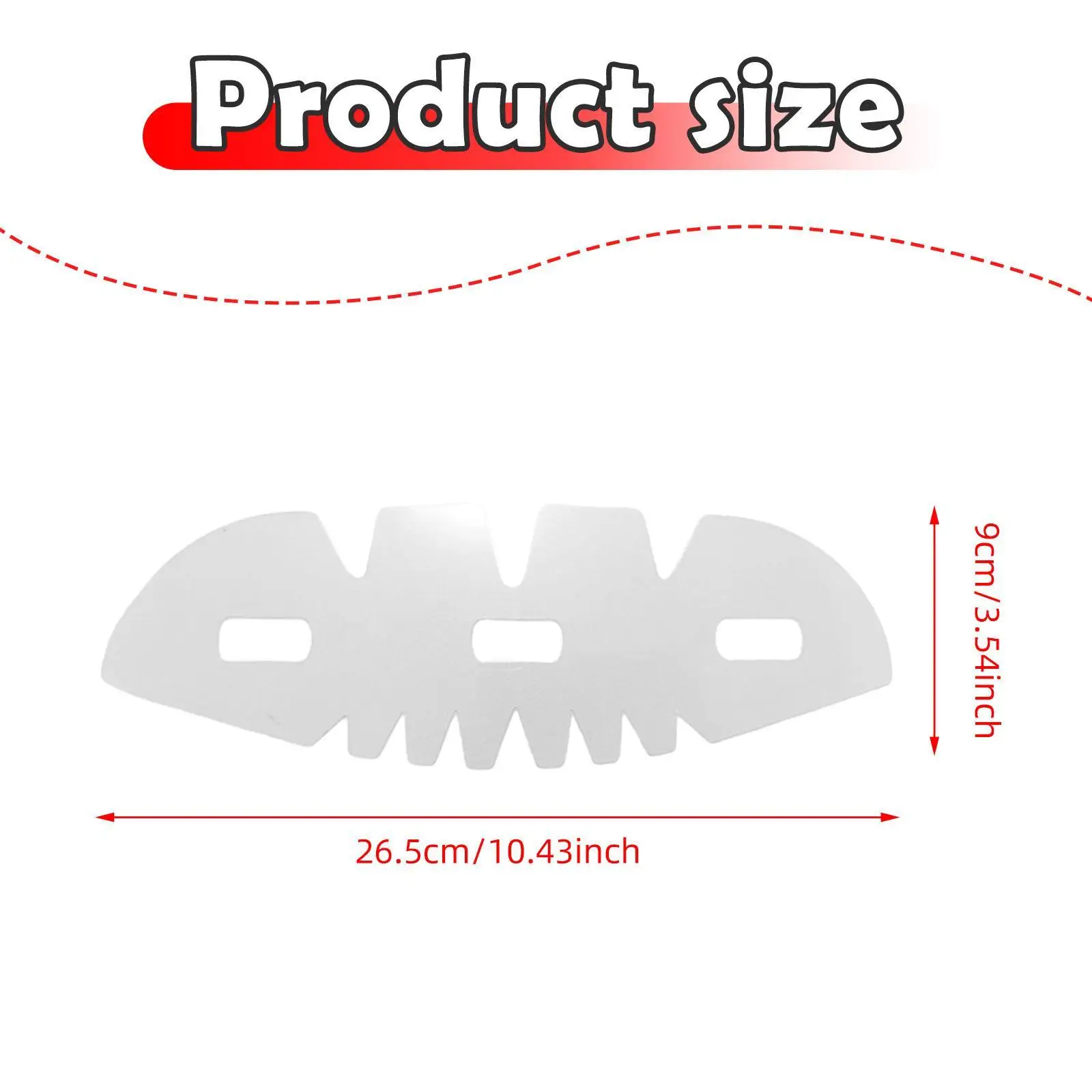 Flexible Plastic Baseball Cap Inserts Hat Liners Lightweight Shaper for Fitted Caps Storage and Display