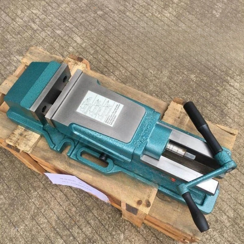 6 Inch Precision Hydraulic Booster Vise Heavy Duty Bench Clamp For CNC Milling Machine Powerful Hydraulic Workholding Vice