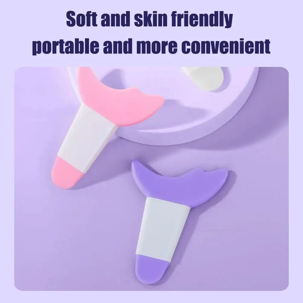 Siliconen Oogmake-up Aids Huidvriendelijke Eyeliner Sjablonen Tekening Eyeliner Baffle Lippenstift Dragen Hulpmiddel Marscara Extra O2S8