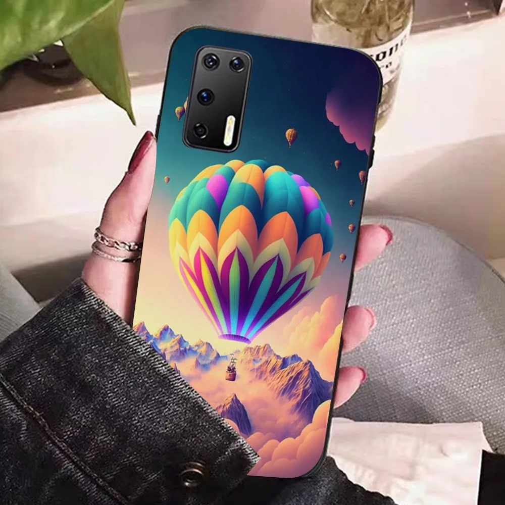 Hot Air Balloon Phone Case For Huawei P 8 9 10 20 30 40 50 Pro Lite Psmart Honor 10 lite 70 Mate 20lite