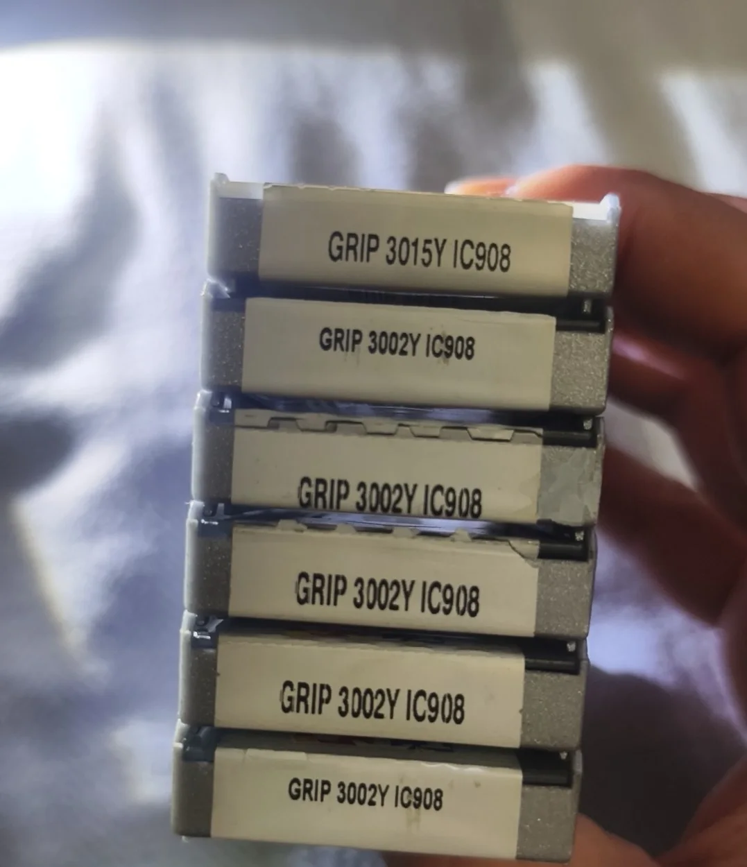 

Hard alloy cutting blades GRIP 3015Y IC908