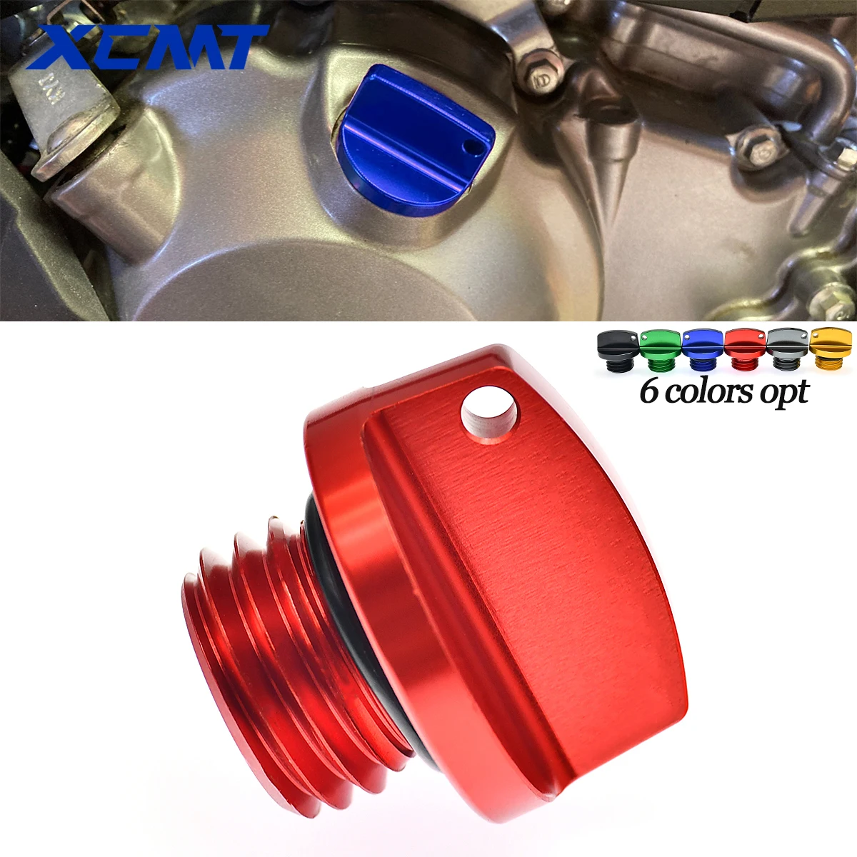 M20*2.5 CNC Oil Filler Cap Plug For Honda CRF250R 450R Kawasaki NINJA 250 400 400R 600R 650 ER 4N 6F 6N ZXR 750 750R Z650 KLX250