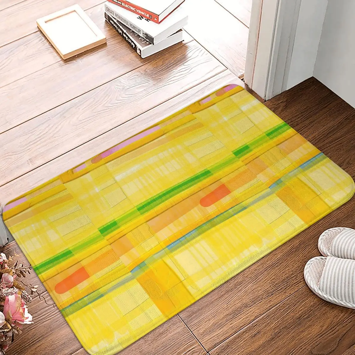 DDAT.Day 76 Of 100 Non-slip Doormat Floor Mat Sand Scraping Carpet Rug for Kitchen Entrance Bathroom Living room Footpad Mats