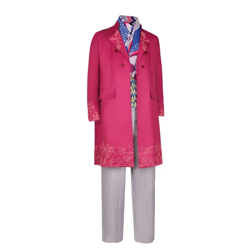 ويلي تأثيري فيلم الشوكولاته عامل زي للرجال ، الزي هالوين ، تمويه الكبار لعب الادور ، دعوى الحزب