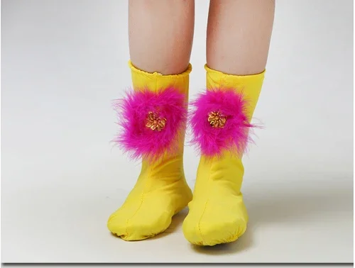 Hoge Kwaliteit Gele Kids Eend Bird Chick Dierlijke Danskostuums Ingesteld Voor Kinderen Cartoon Toneelkleding