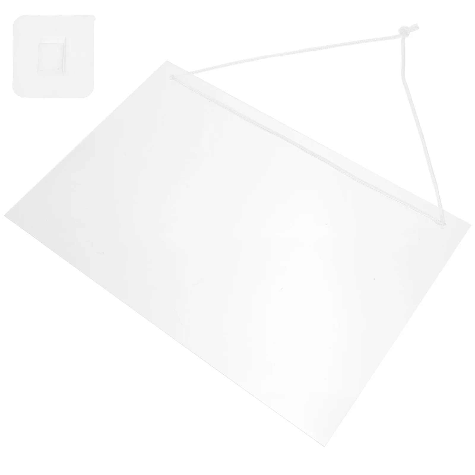 مجموعة واحدة من لوحة ملاحظات الأكريليك المعلقة، لوحة تسجيل الرسائل القابلة لإعادة الاستخدام للمكتب على الحائط، مستلزمات المكتب، تصميم إبداعي واضح