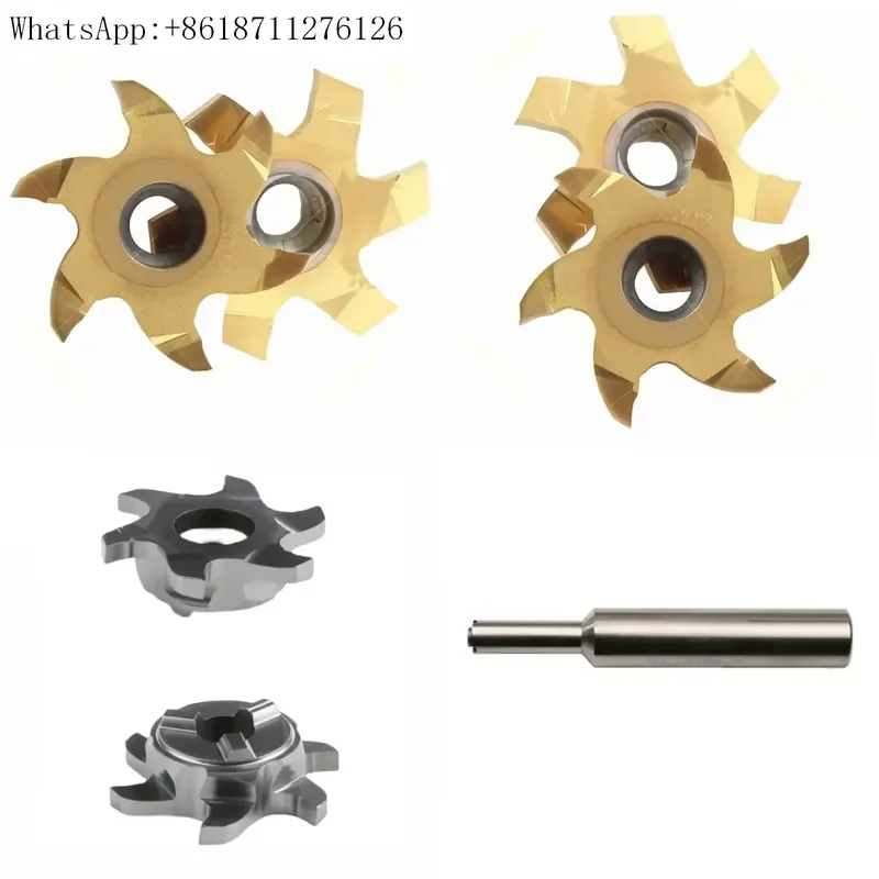 1pcs T Slot Trapezoidal Whirlwind Milling Cutter Blade Hexagon CNC Depth Grooving Six Sides Inserts Cutting Tool Holder