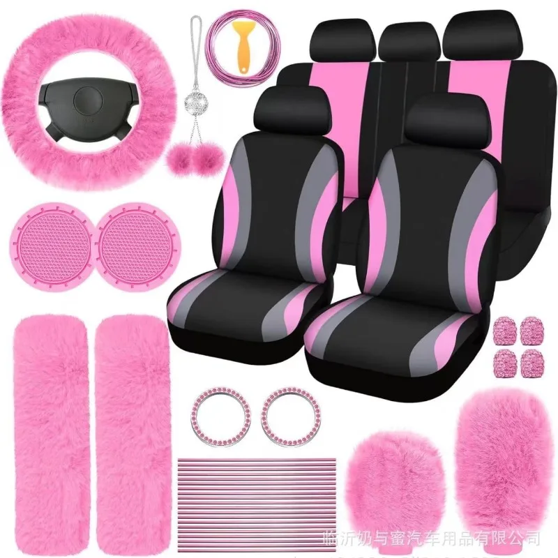Car seat covers, steering wheel covers