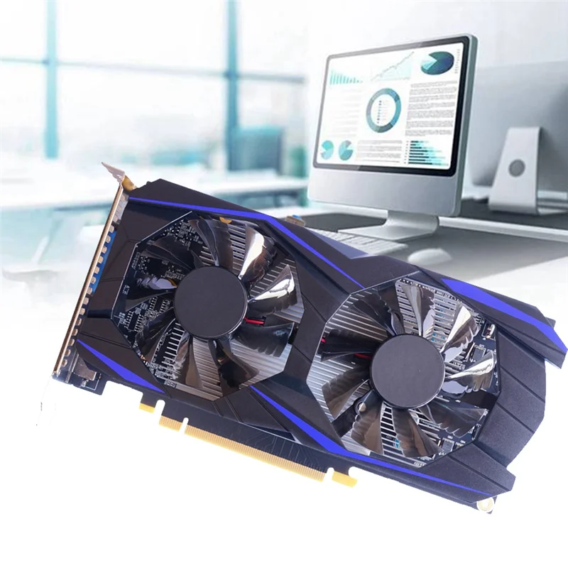 Tarjeta gráfica GTX550Ti, tarjeta de Video de 6GB, GPU GDDR5, 192 bits, tarjeta gráfica de escritorio para computadora, tarjeta de Video de juegos Compatible con HDMI