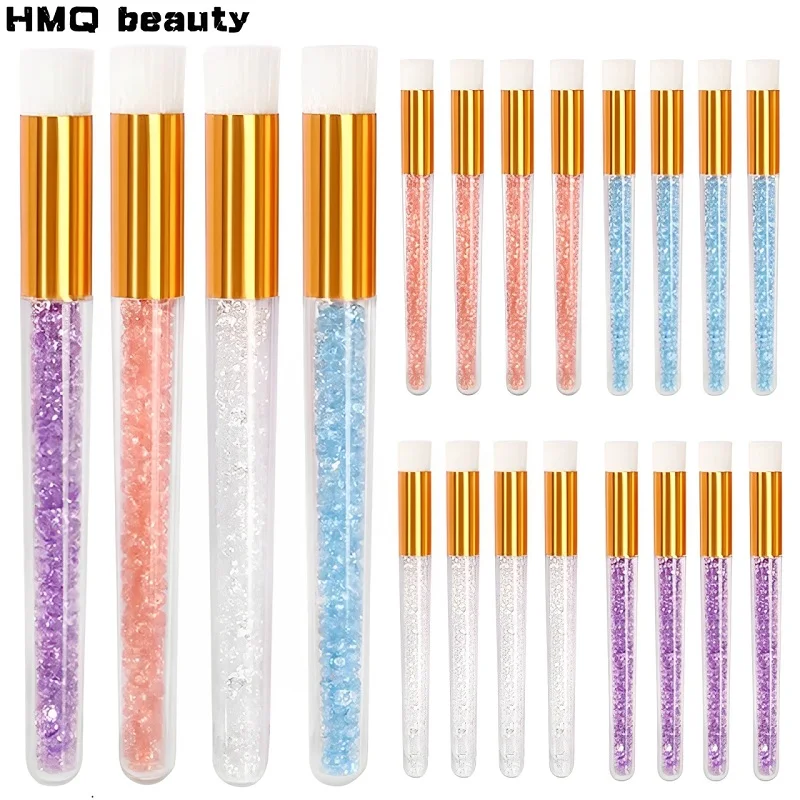 10/30/50Pcs Eyelash Cleaning Brush Washing Bottle Lash Shampoo Brush Lashes Extension Applicator Remover  Skin Care Makeup Tools