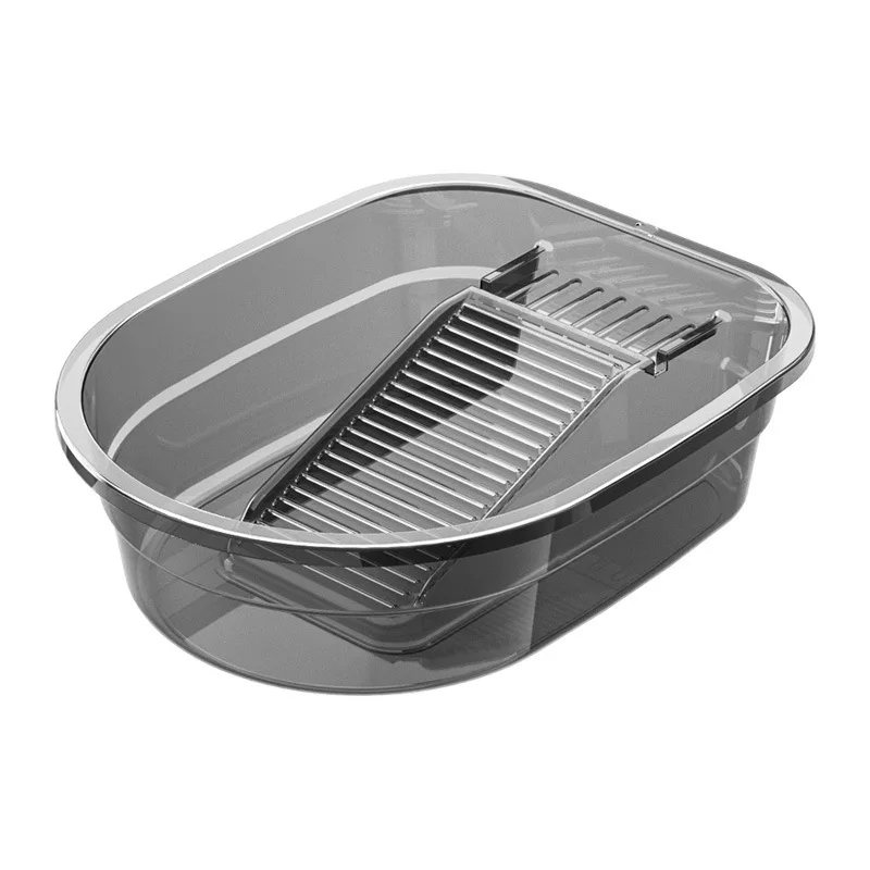 

PYH Laundry Basin Household New Deepened Thickened Hand Wash Artifact Dormitory Manual Washboard Basin