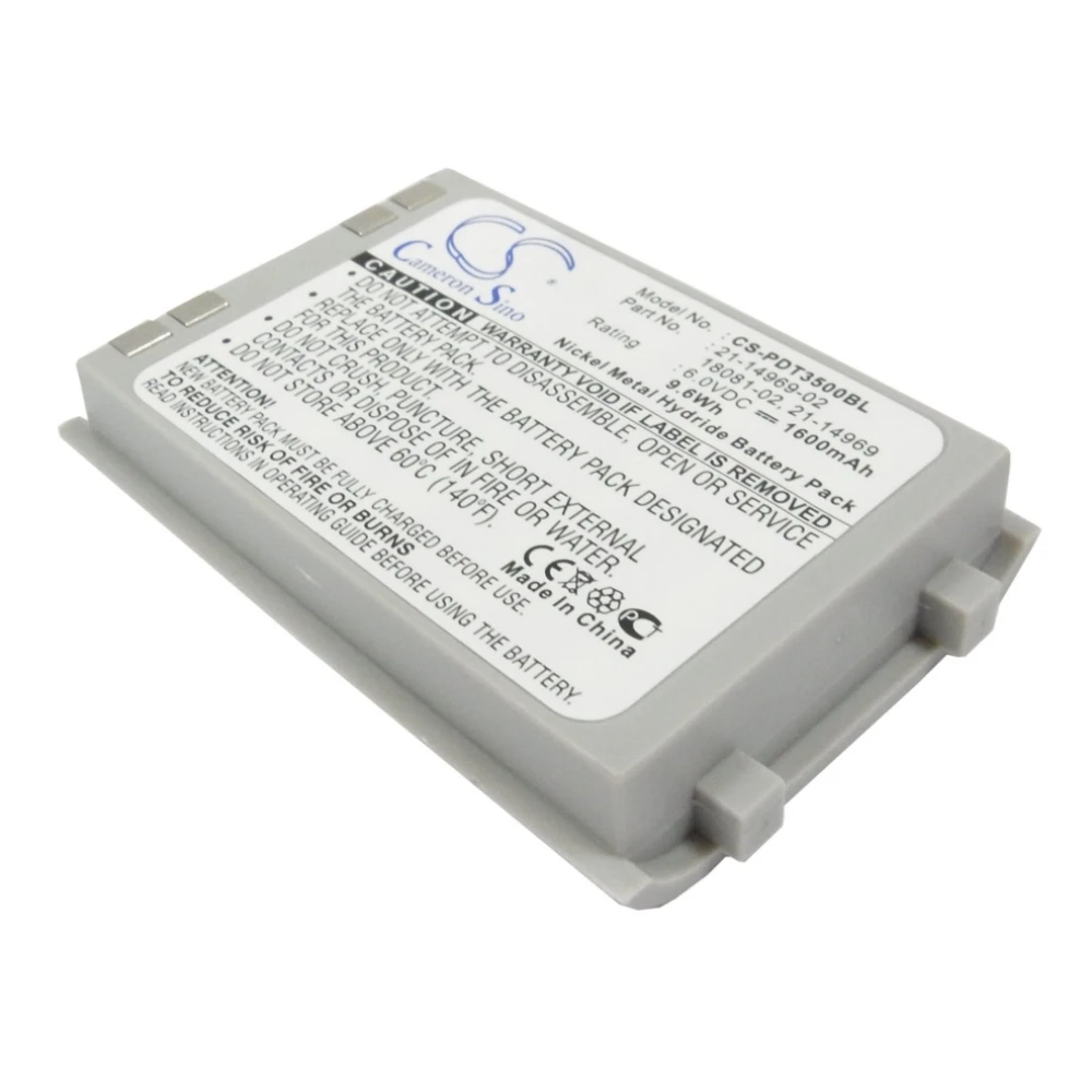 

Ni-MH Barcode Scanner Battery for Symbol, 6.0V, 1600mAh, Compatible Models: PDT3500, PDT3510, PDT3540