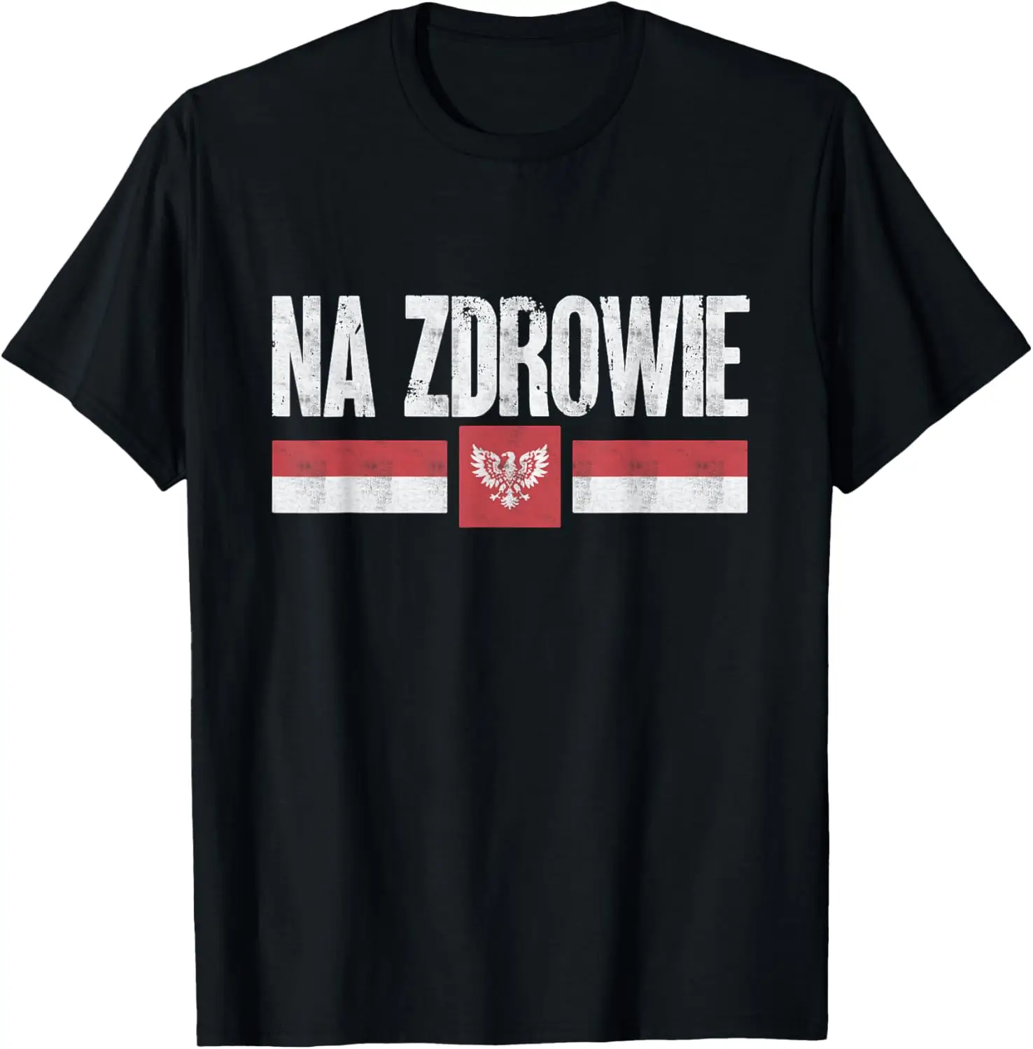 Na Zdrowie Divertida camiseta navideña polaca del orgullo de Santa Polonia