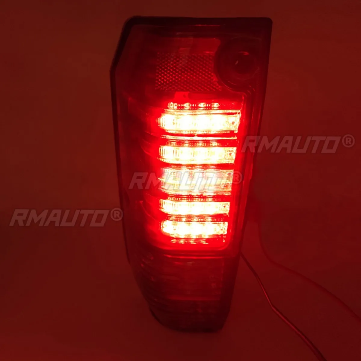 سيارة الفرامل الخلفية ضوء الخلفية الذيل ضوء الجمعية الضوء الخلفي الجمعية طقم الجسم لتويوتا لاند كروزر C76 LC77 LC78 اكسسوارات السيارات #4
