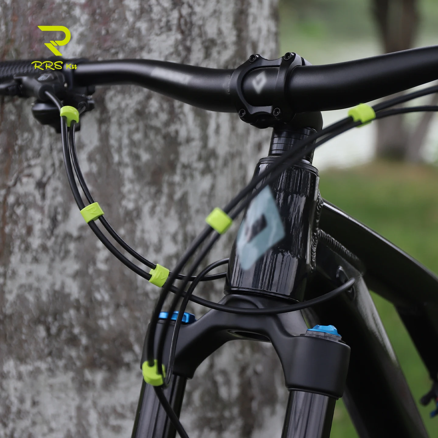 RRSKIT Bicycle Brake Cable Clip Bicycle Brake Line Lock Buckle Bike Brake Cable Storage Clip For 5mm Brake Cable Housing