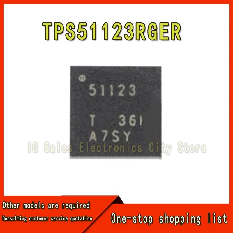 (5piece)100% New 51123 TPS51123 TPS51123RGER QFN-24 Chipset