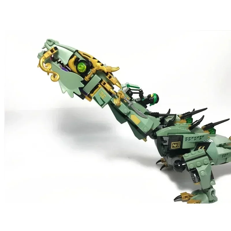 مجموعات مكعبات البناء Flying Mecha Dragon 70612 مناسبة لهدايا عيد الميلاد المتوافقة مع جزيئات Legoed