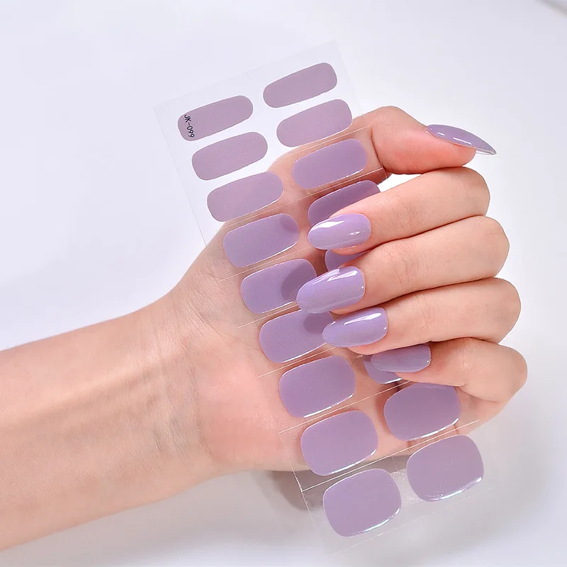 Autocollants pour les ongles en gel semi-durci, design léopard, ensemble complet, lampe UV, conseils de décoration pour nail art, nouveauté