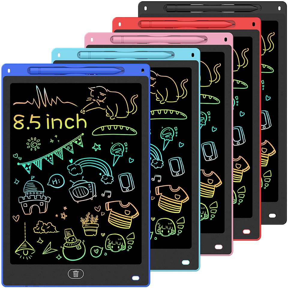  8.5/10/12 Inch LCD Writing Tablet Digital Drawing Tablet Handwriting Pads Portable Electronic Doodle Board for Kids 