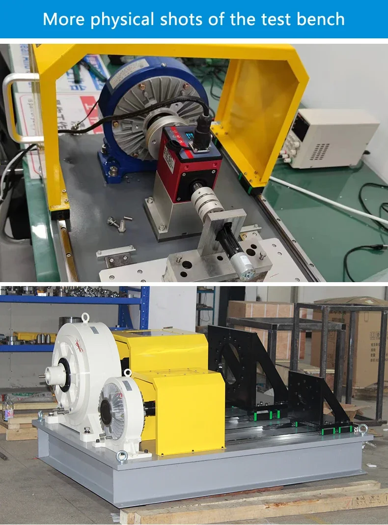 Solutions de test de moteur OEM avec capteurs de couple et dynamomètre à courant de Foucault